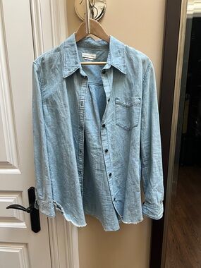 Isabel Marant Light Blue Denim Shirt